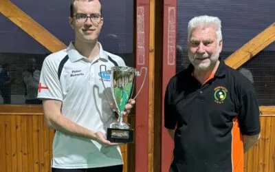 Woodley Short Mat Player Peter Roberts named Greater Manchester Singles Champion